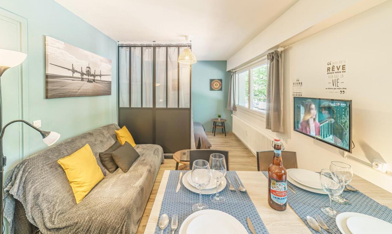 Cosy Studio 108 - Chambery Centre - Stationnement - Gare المظهر الخارجي الصورة